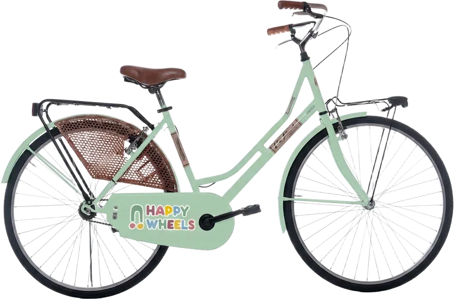 Pistachio Praline, a pistachio-green city bike
